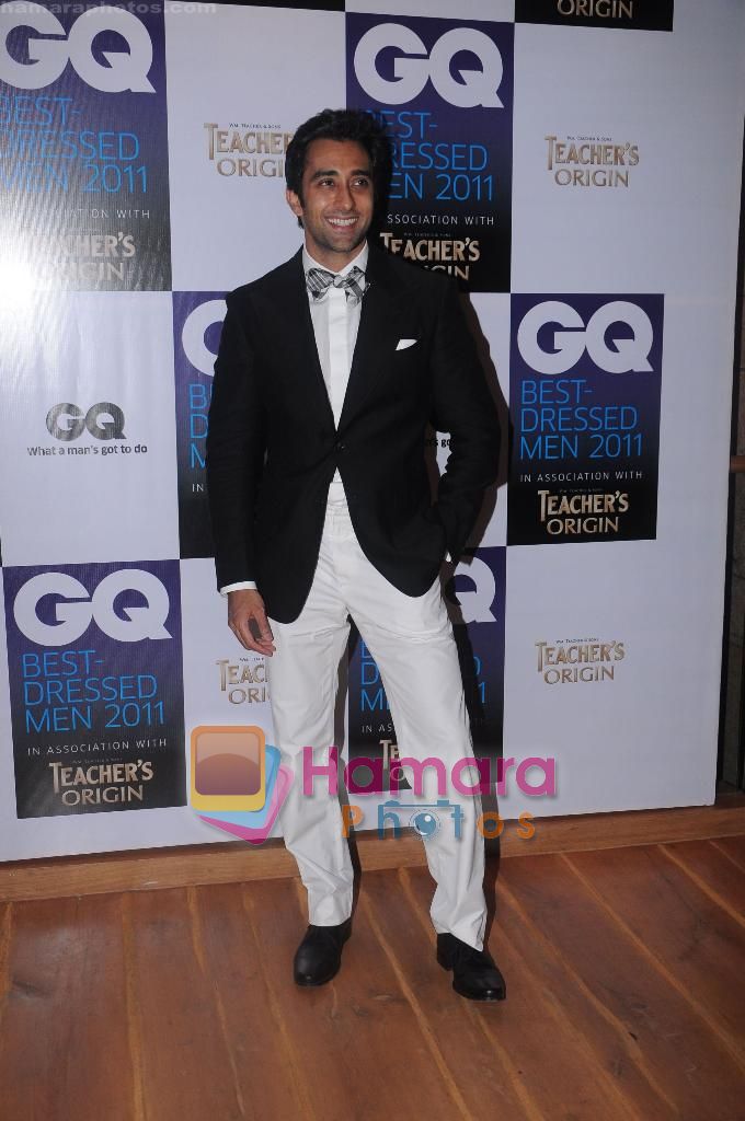 Rahul Khanna at GQ India celebrates the country's Best-Dressed Men in Mumbai on 9th June 2011