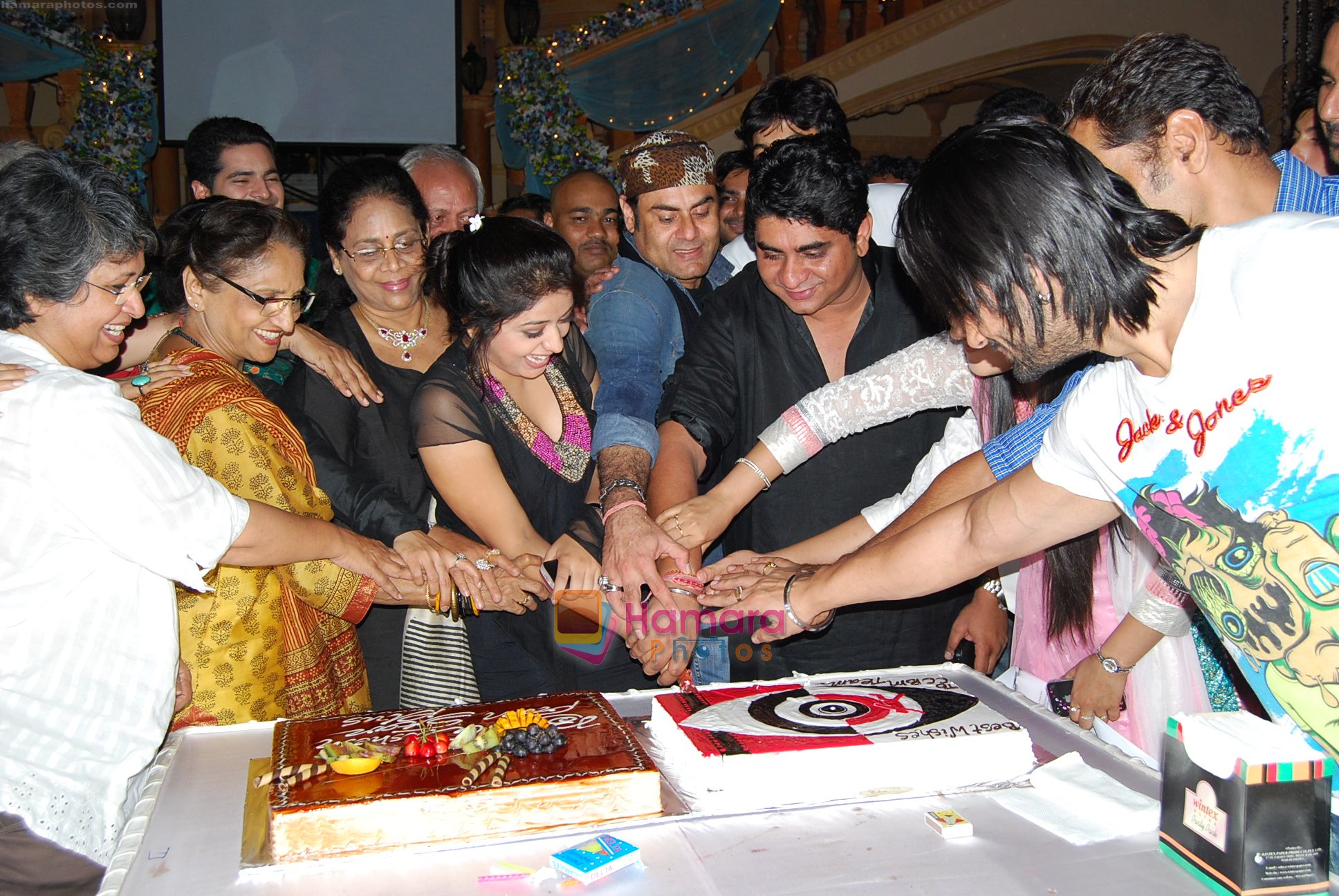 at Rajan Shahi's fairwell party for Chaand Chupa Badal Mein in Mumbai on 17th June 2011 