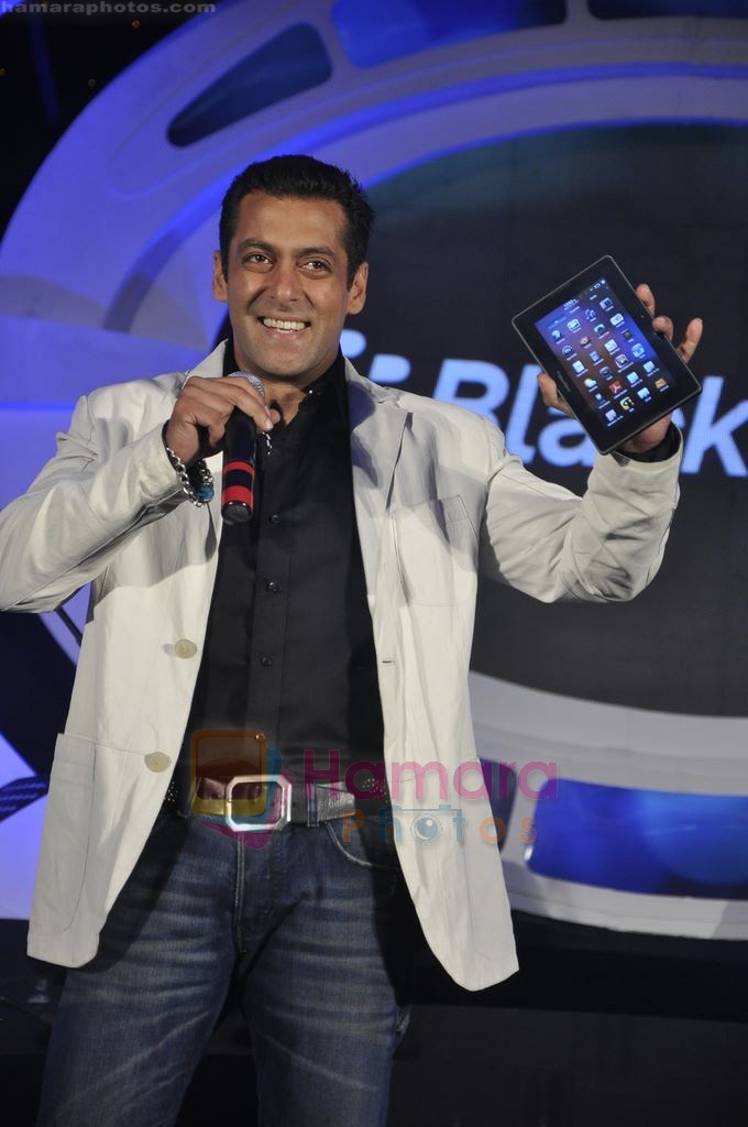Salman Khan launches Blackberry Playbook  in Grand Hyatt, Mumbai on 22nd June 2011 