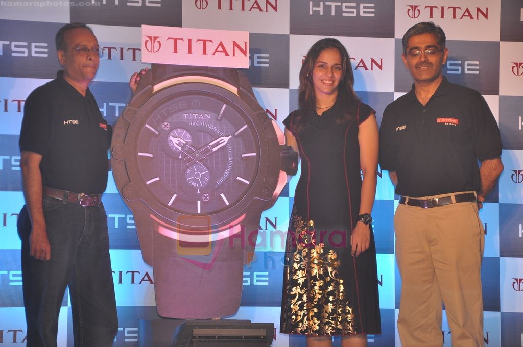 Sania Nehwal unveils Titan watches new range in Taj Land's End, Bandra, Mumbai on 6th July 2011