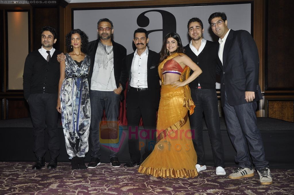 Vir Das, Poorna Jagannathan, Abhinay Deo, Aamir Khan, Shenaz Treasurywala, Imran Khan, Kunal Roy Kapoor at Delhi Belly Success Bash in Taj Land's End on 6th July 2011