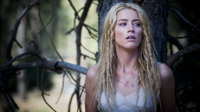 Amber Heard in the still from the movie The Ward