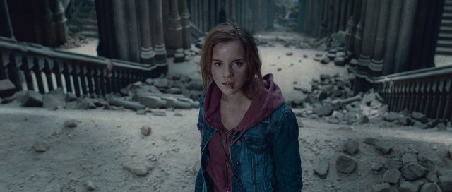 Emma Watson in still from the movie Harry Potter and the Deathly Hallows Part 2