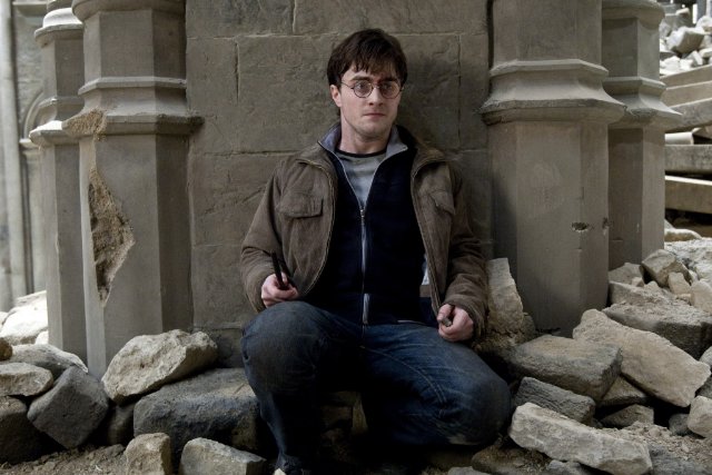 Daniel Radcliffe in still from the movie Harry Potter and the Deathly Hallows Part 2