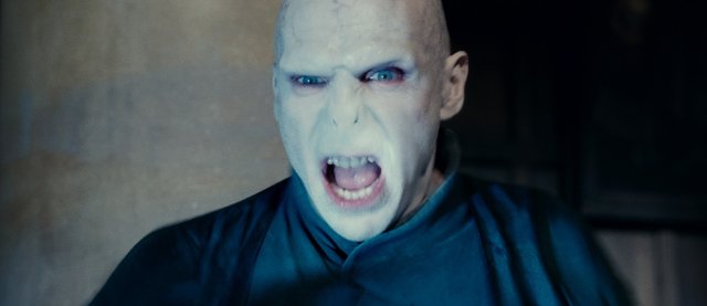 Ralph Fiennes in still from the movie Harry Potter and the Deathly Hallows Part 2