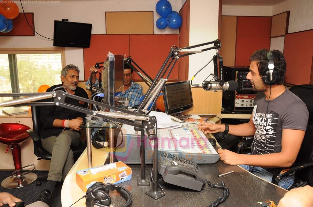 Prakash Jha at Radio City to promote film Aakarshan in Bandra, Mumbai on 12th July 2011