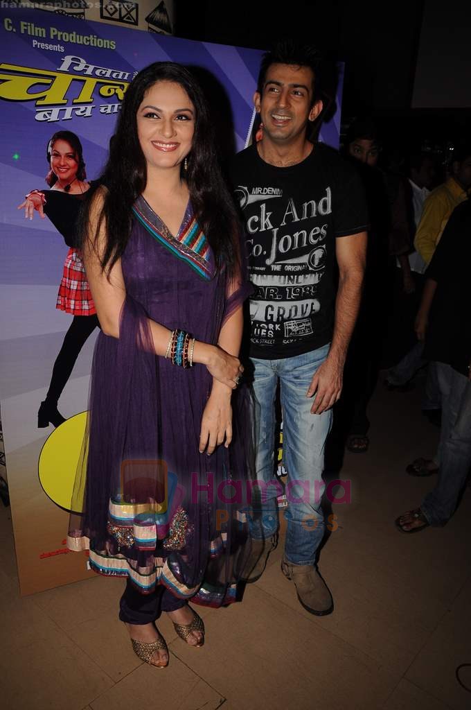Gracy Singh, Aslam Khan at Milta Hai Chance by Chance music launch in Marimba Lounge on 15th July 2011