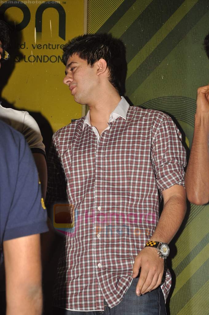 Sunny Deol's son Karan, aka Rocky Deol snapped in Pixion on 15th July 2011