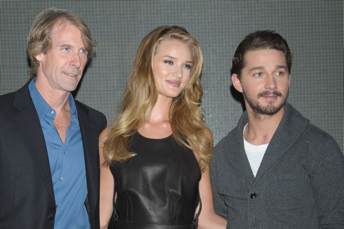 Rosie Huntington-Whiteley attends the Transformers Dark of the Moon press conference at the St. Regis Hotel, Osaka on 16 July 2011