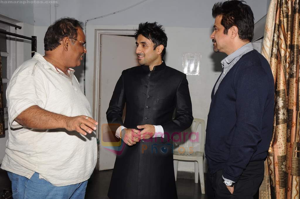 Anil Kapoor, Vir Das, Satish Kaushik at Vir Das show in St Andrews on 17th July 2011