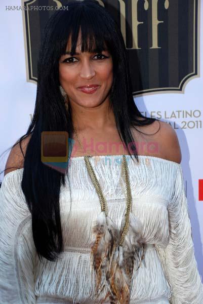 Celines Toribo at the 15th Annual Los Angeles Latino International Film Festival - Arrivals in The Egyptian Theatre, Hollywood, CA, USA on 17th July 2011