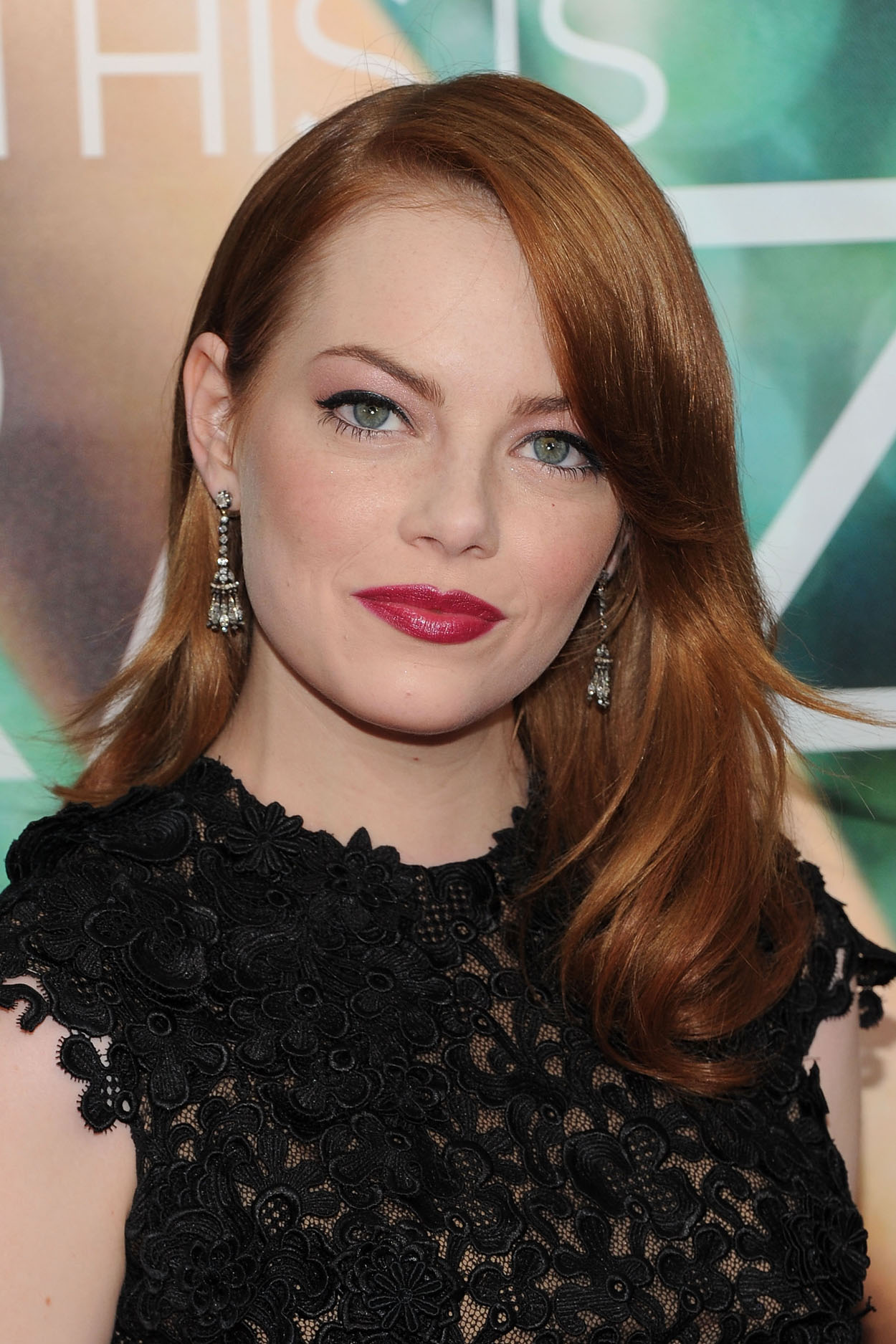 Emma Stone at the New York premiere of the movie Crazy, Stupid, Love at the Ziegfeld Theatre on 19th July 2011
