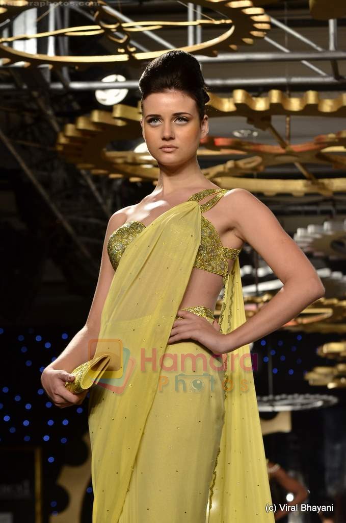 Model walk the ramp for Manav Gangwani at Synergy 1 Delhi Couture Week 2011 in Taj Palace, Delhi on 23rd July 2011
