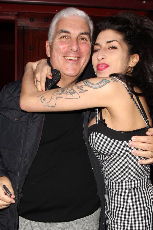 Amy Winehouse with Mitch Winehouse