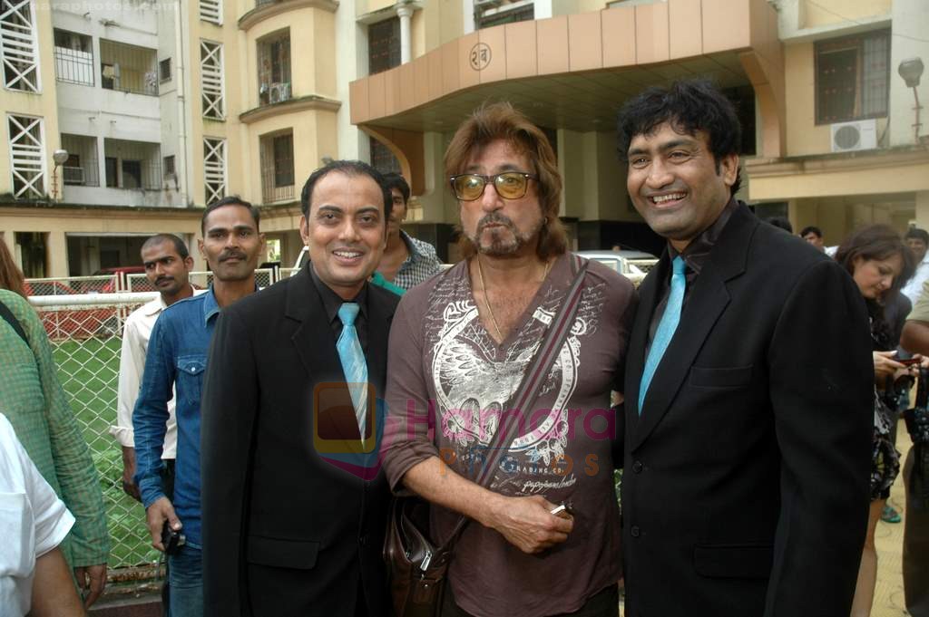 Shakti Kapoor on location of Daal Mein Kuch Kaala Hain in Mumbai on 27th July 2011