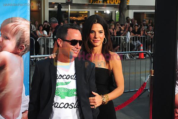 Sandra Bullock and Jonathon Komack attends the LA premiere of the movie The Change-Up at the  Regency Village Theatre in Westwood, CA, USA on 1st August 2011