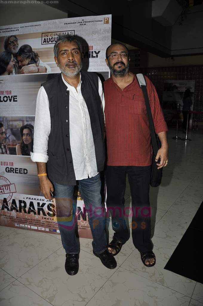 Prakash Jha at Aarakshan film promotions in Welingkar college on 2nd Aug 2011