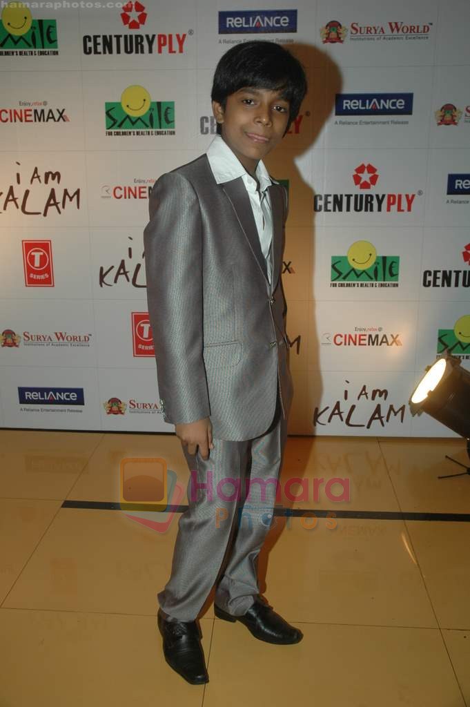 Harsh Mayar at I Am Kalam film premiere in Mumbai on 3rd Aug 2011