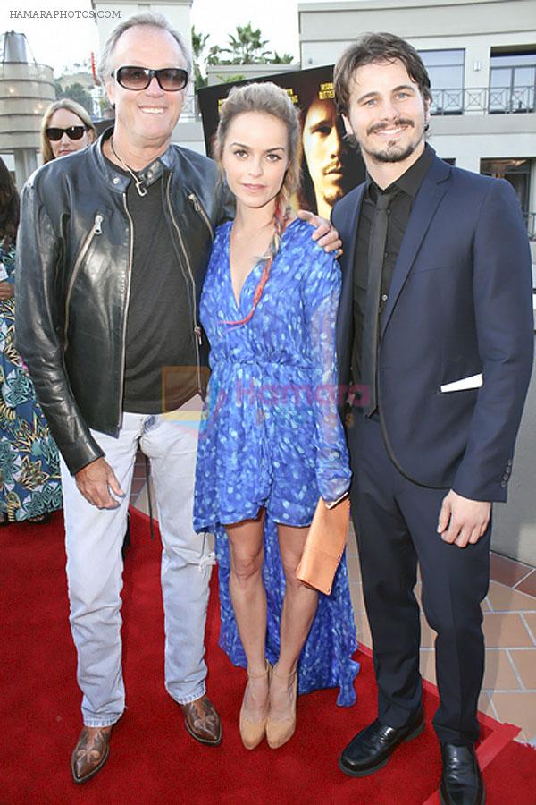 Peter Fonda, Taryn Manning, Jason Ritter attends the Los Angeles Premiere of the movie The Perfect Age of Rock N Roll in Laemmle Sunset 5 Theater, West Hollywood on 3rd August 2011