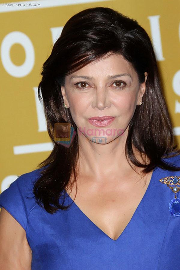 Shohreh Aghdashloo attends the 2011 Hollywood Foreign Press Association Annual Installation Luncheon in Beverly Hills Hotel, CA on 4th August 2011
