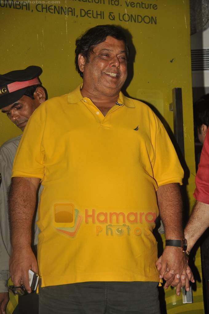 David Dhawan at the screening of Chatur Singh  Two Star in Pixion on 9th Aug 2011