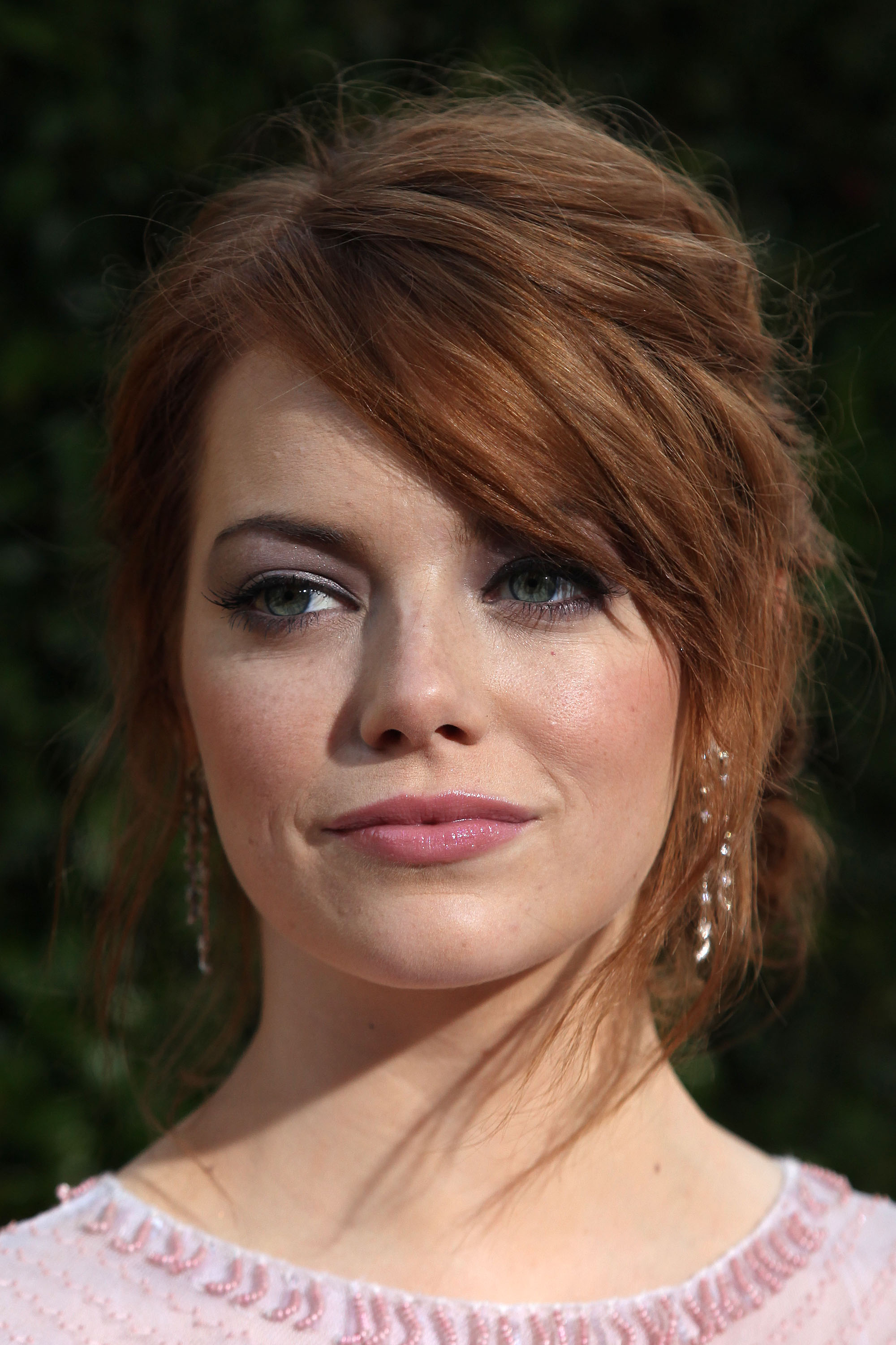 Emma Stone attends the LA Premiere of THE HELP in Samuel Goldwyn Theater, Beverly Hills on 9th August 2011