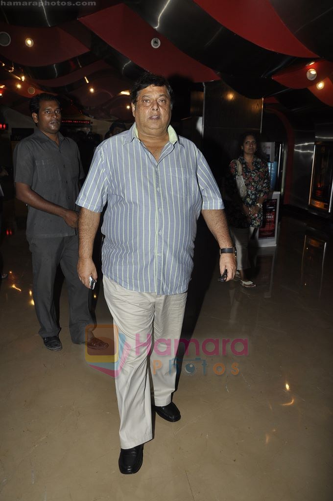 David Dhawan at the launch of Rascals first look in PVR, Juhu, Mumbai on 12th Aug 2011