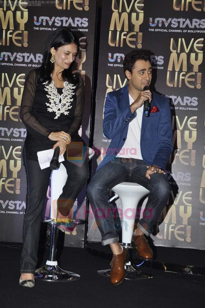 Imran Khan at the launch of Live My Life show on UTV stars in JW Marriott on 17th Aug 2011