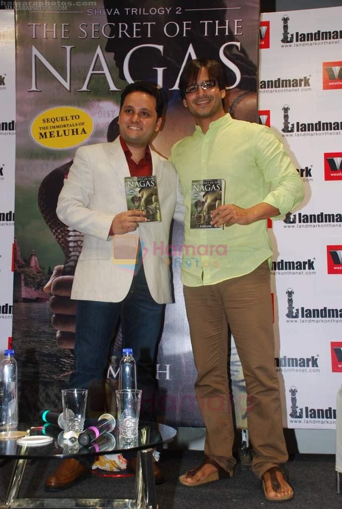 Vivek Oberoi at Secret of Nagas book launch in Mumbai on 19th Aug 2011