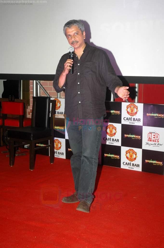 at Soundtrack film live gig at Manchester United Cafe in mald on 23rd Aug 2011