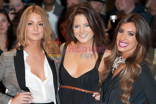 Millie Mackintosh, Alexandra Felstead and Gabriella Ellis attends the One Day European Premiere at Vue Cinema, Westfield Shopping Centre on 23rd August 2011
