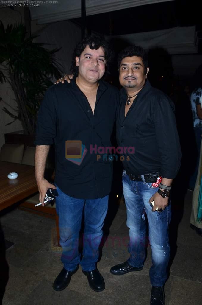 Sajid Khan at Shankar Ehsaan Loy post concert in Bungalow 9 on 24th Aug 2011