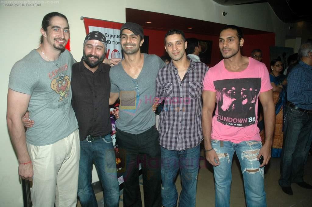 Ishq Bector, Ashmit Patel at Standby film premiere in PVR on 24th Aug 2011