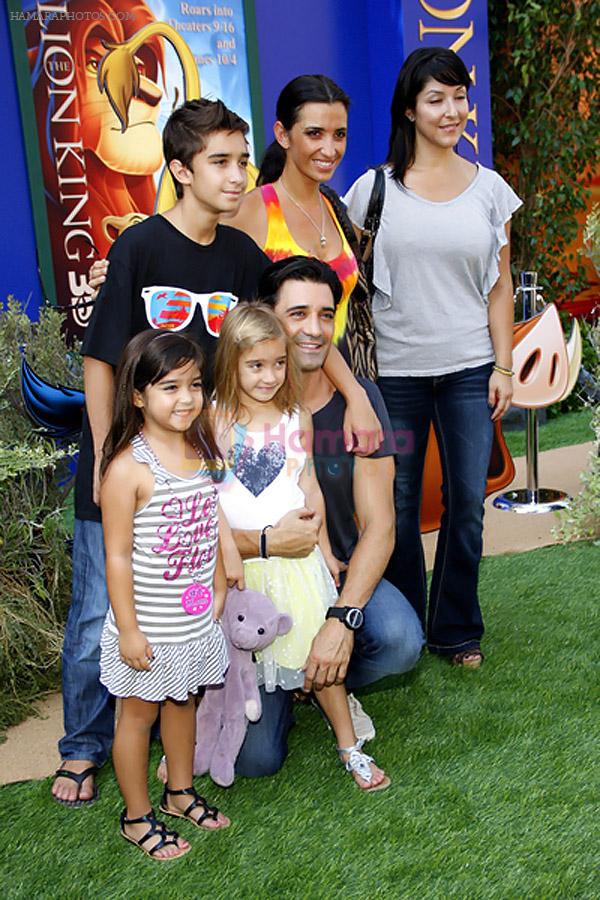 Gilles Marini attends the World Premiere of movie The Lion King 3D at the El Capitan Theater on 27th August 2011