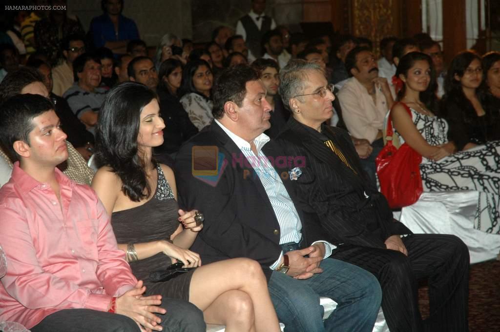 Rishi Kapoor, Aditya Raj Kapoor at Say Yes to Love music launch in Sea Princess on 27th Aug 2011