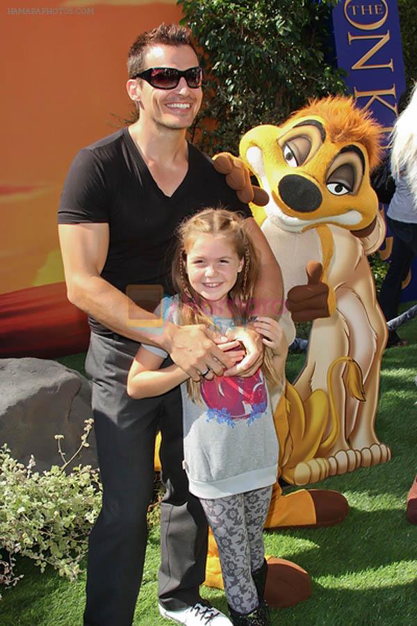 Antonio Sabato Jr. attends the World Premiere of movie The Lion King 3D at the El Capitan Theater on 27th August 2011