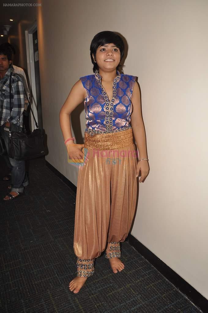 Seema Jha on the sets of X Factor in Filmcity, Mumbai on 28th Aug 2011