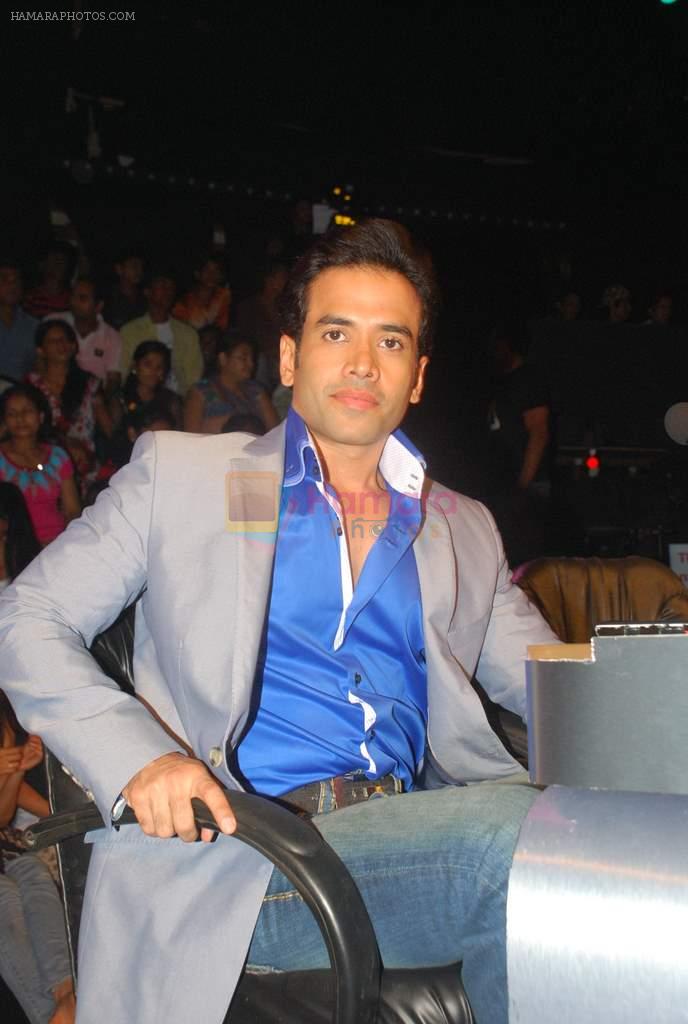Tusshar Kapoor on the sets of India's got talent in Filmcity on 29th Aug 2011