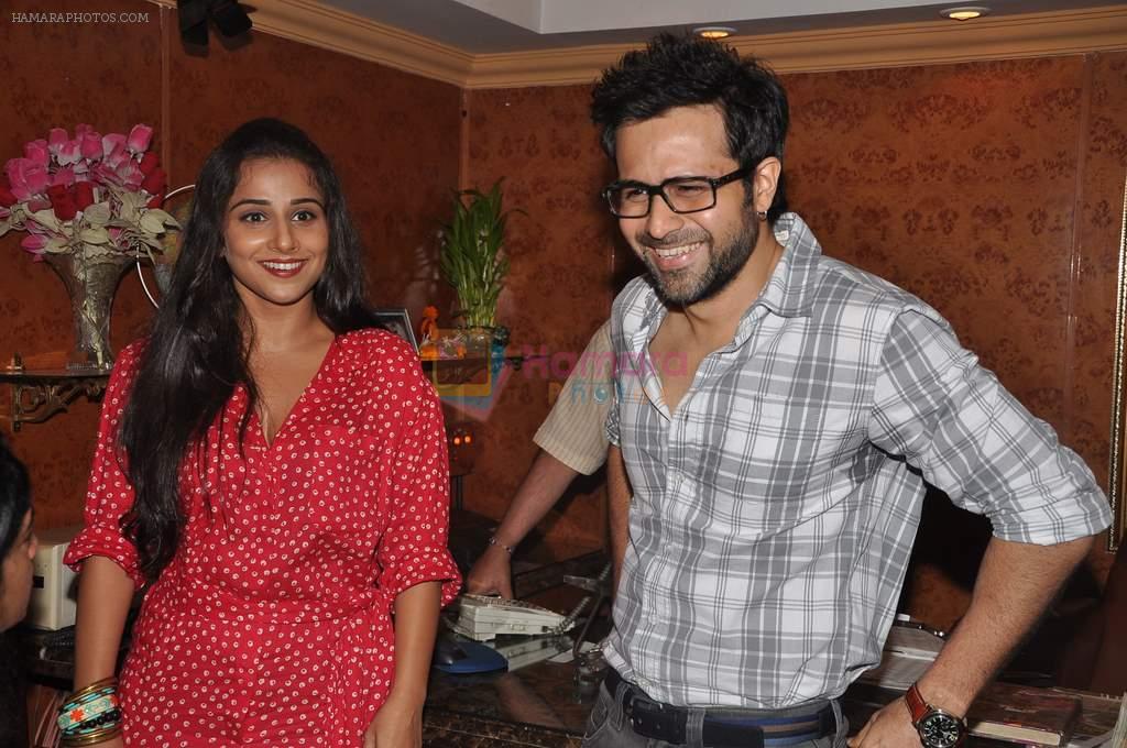 Vidya Balan, Emraan Hashmi at Dirty picture film first look in Bandra, Mumbai on 30th Aug 2011