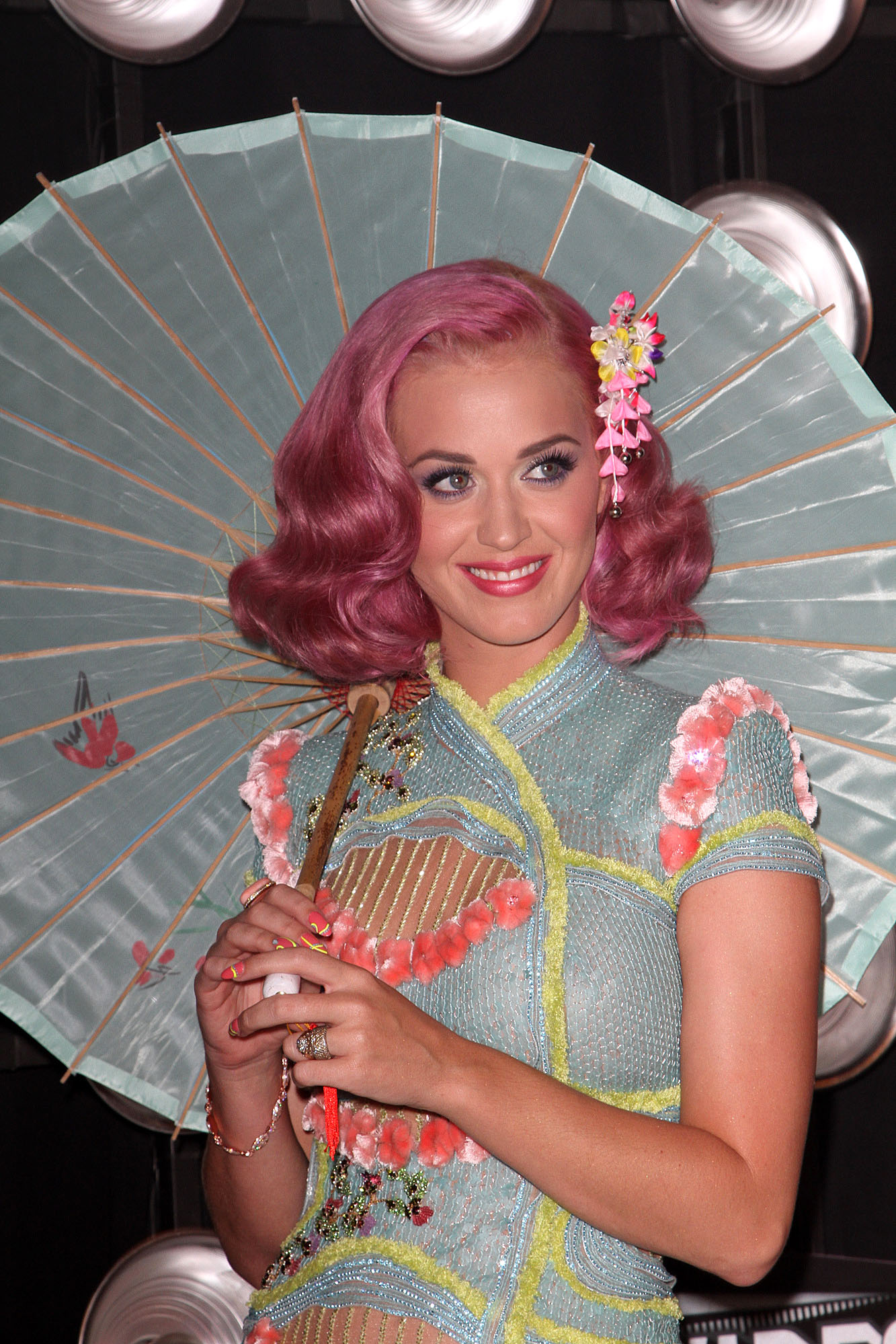 Katy Perry at the 2011 MTV Video Music Awards in LA on 28th August 2011