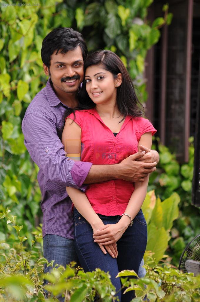 Karthick, Pranitha in Saguni Movie Stills