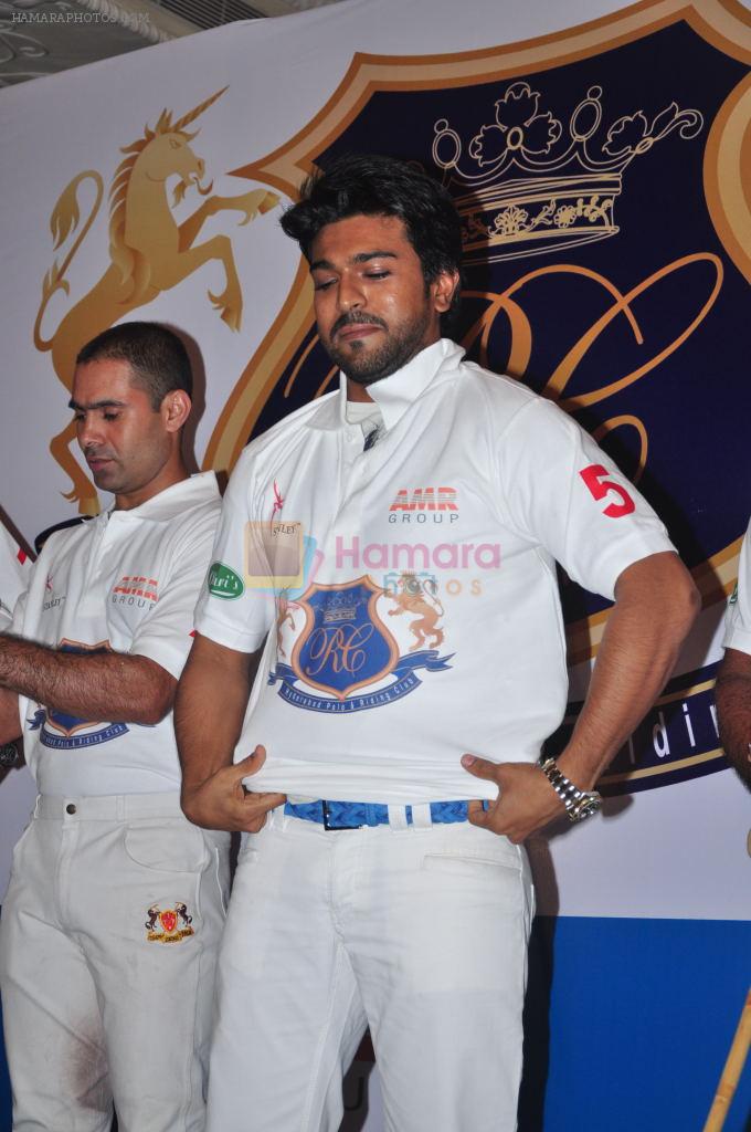 Ram Charan Tej Launches his own Polo Team on 2nd September 2011