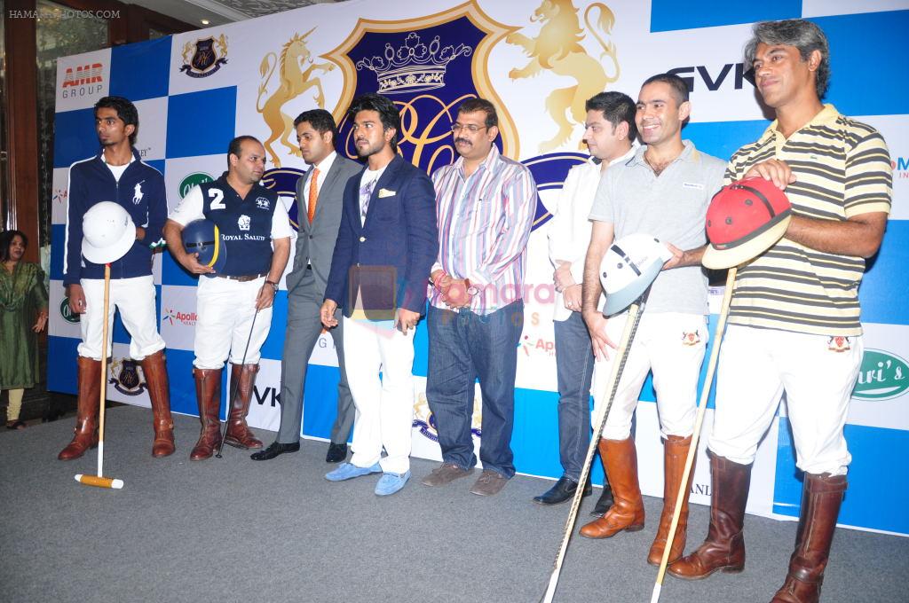 Ram Charan Tej Launches his own Polo Team on 2nd September 2011