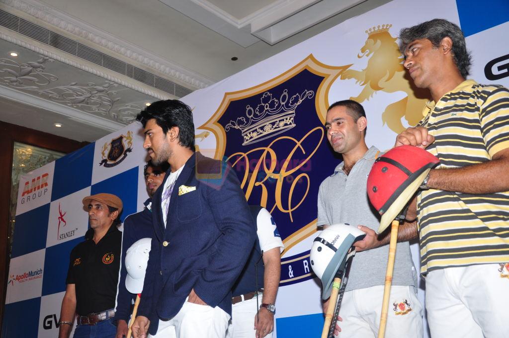 Ram Charan Tej Launches his own Polo Team on 2nd September 2011
