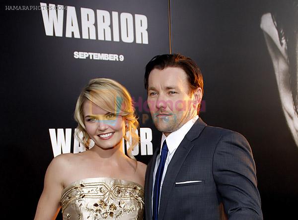 Jennifer Morrison, Joel Edgerton attends the Warrior Los Angeles Premiere at ArcLight Cinemas on 6th September 2011