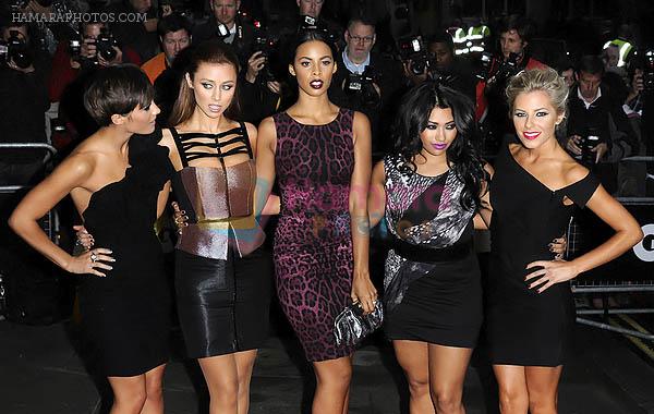 The Saturdays attends the GQ Men of the Year Awards 2011 in Royal Opera House on September 06, 2011