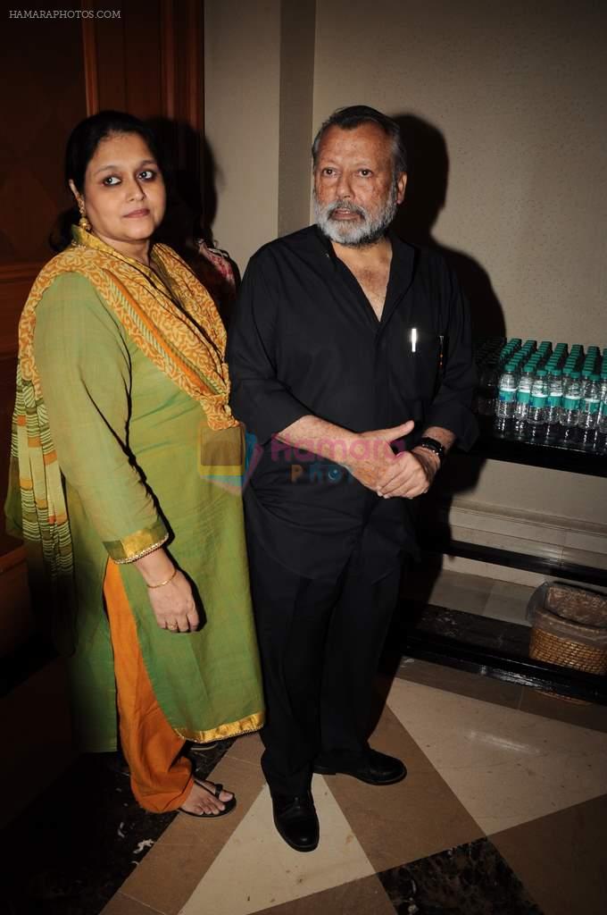 Pankaj Kapoor, Supriya Kapoor at Mausam film music success bash in J W Marriott on 8th Sept 2011