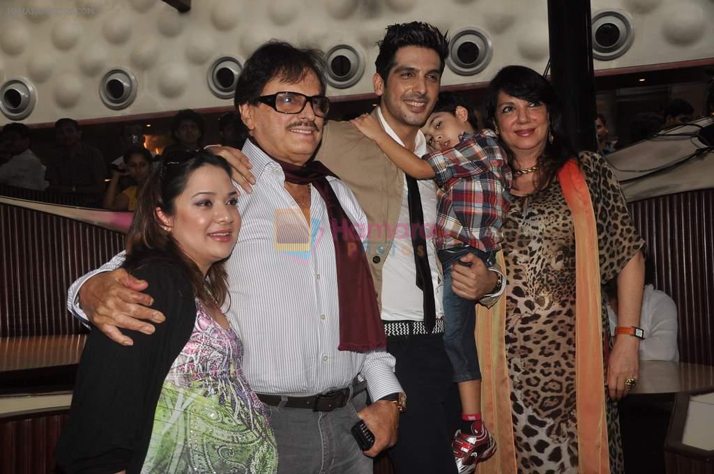 Zayed Khan, Sanjay Khan at the Audio release of Love Breakups Zindagi in Blue Frog on 8th Sept 2011