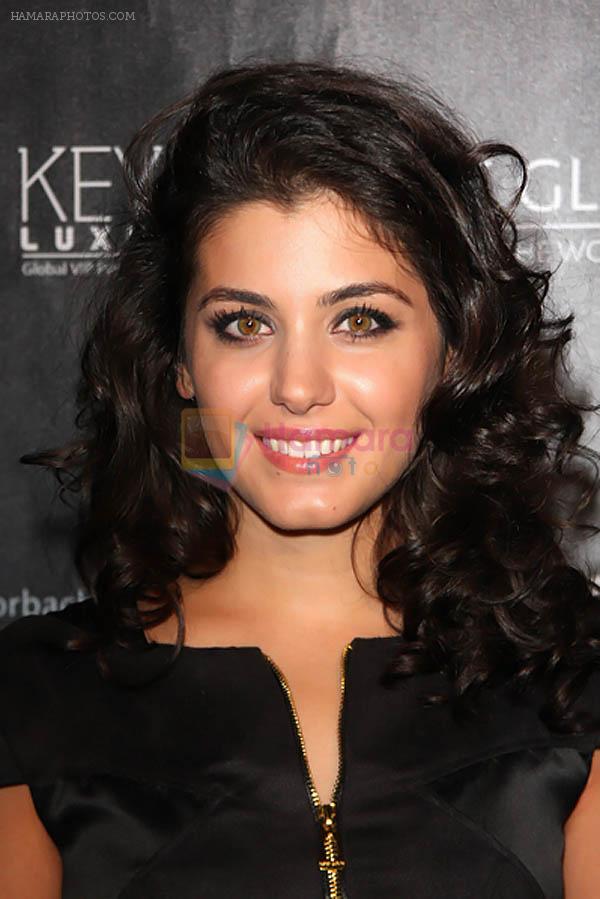 Katie Melua attends The Global Party 2011 Launch Party at London's Natural History Museum on 8th September 2011