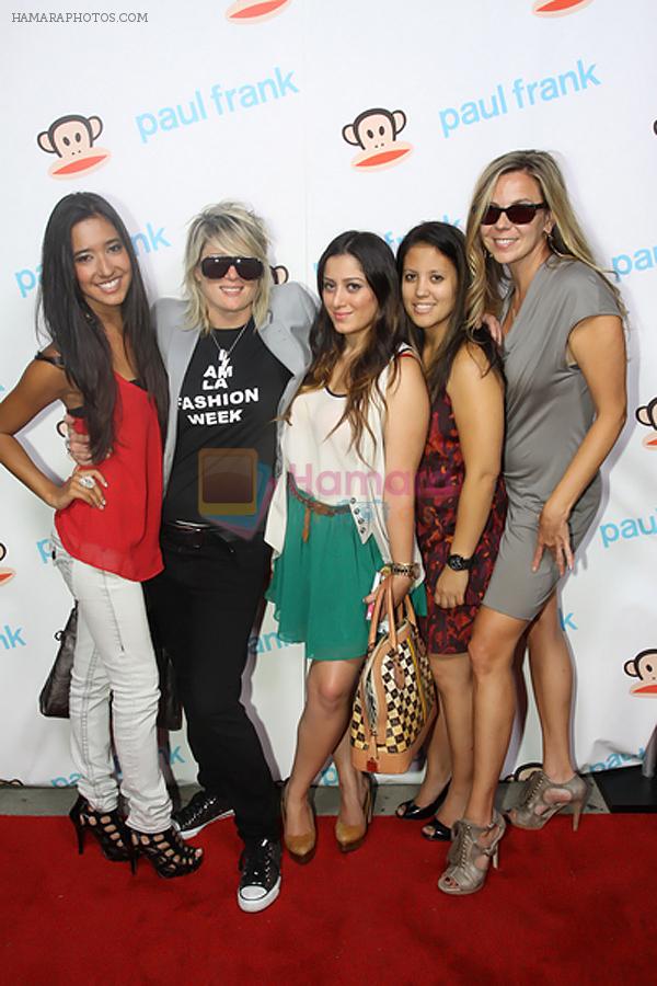 Jessica Manriquez, Mikey Koffman, Gohar Khojabagyan, Maile Proctor and Kristin attends Fashion's Night Out at ADBD hosted by Paul Frank in Los Angeles on September 8, 2011